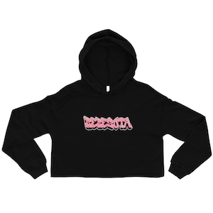 Bebesota- Graffiti styled Crop Hoodie