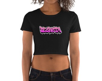 Bechota - Graffiti Styled Women’s Crop Tee