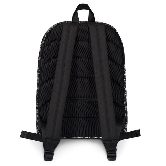 Graffiti Custom Tag up Backpack Black - Etsy