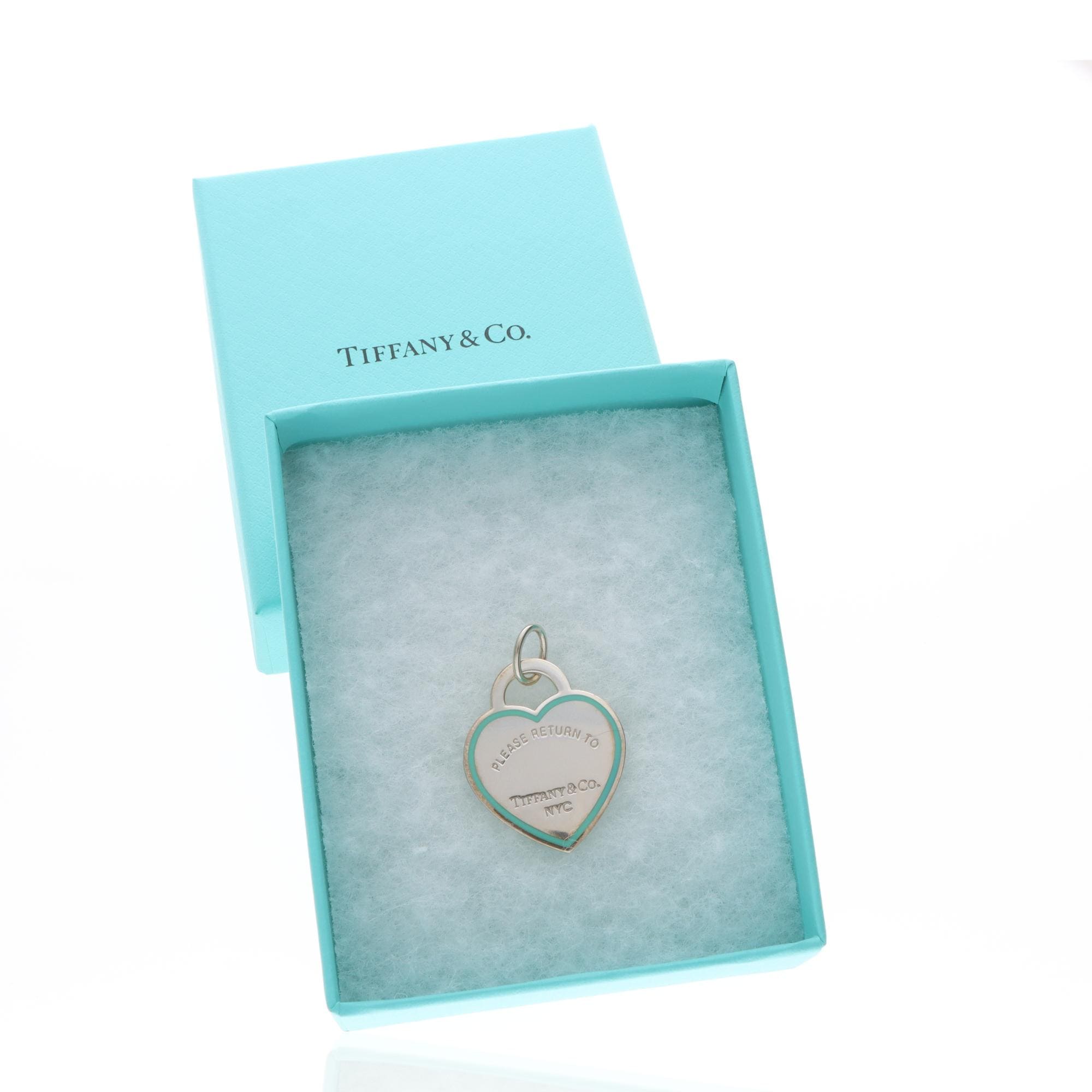 Tiffanys and Co Blue Heart