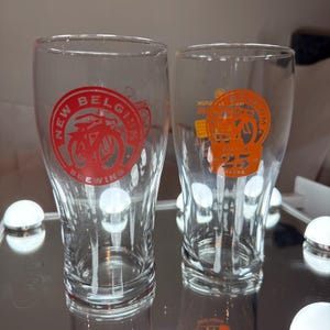 2 New belgium brewing co Bicycle Sunshine glass