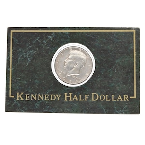 1964 Silver Kennedy Half Dollar In Case
