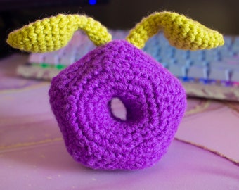Pelúcia Stardrop de Crochê: Amigurumi Stardew Valley feito à mão