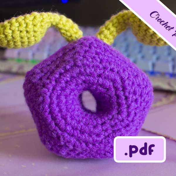 Mini Stardrop Fruit Amigurumi Pattern - Digital Download Crochet Tutorial - Small Stardew Valley Crafts