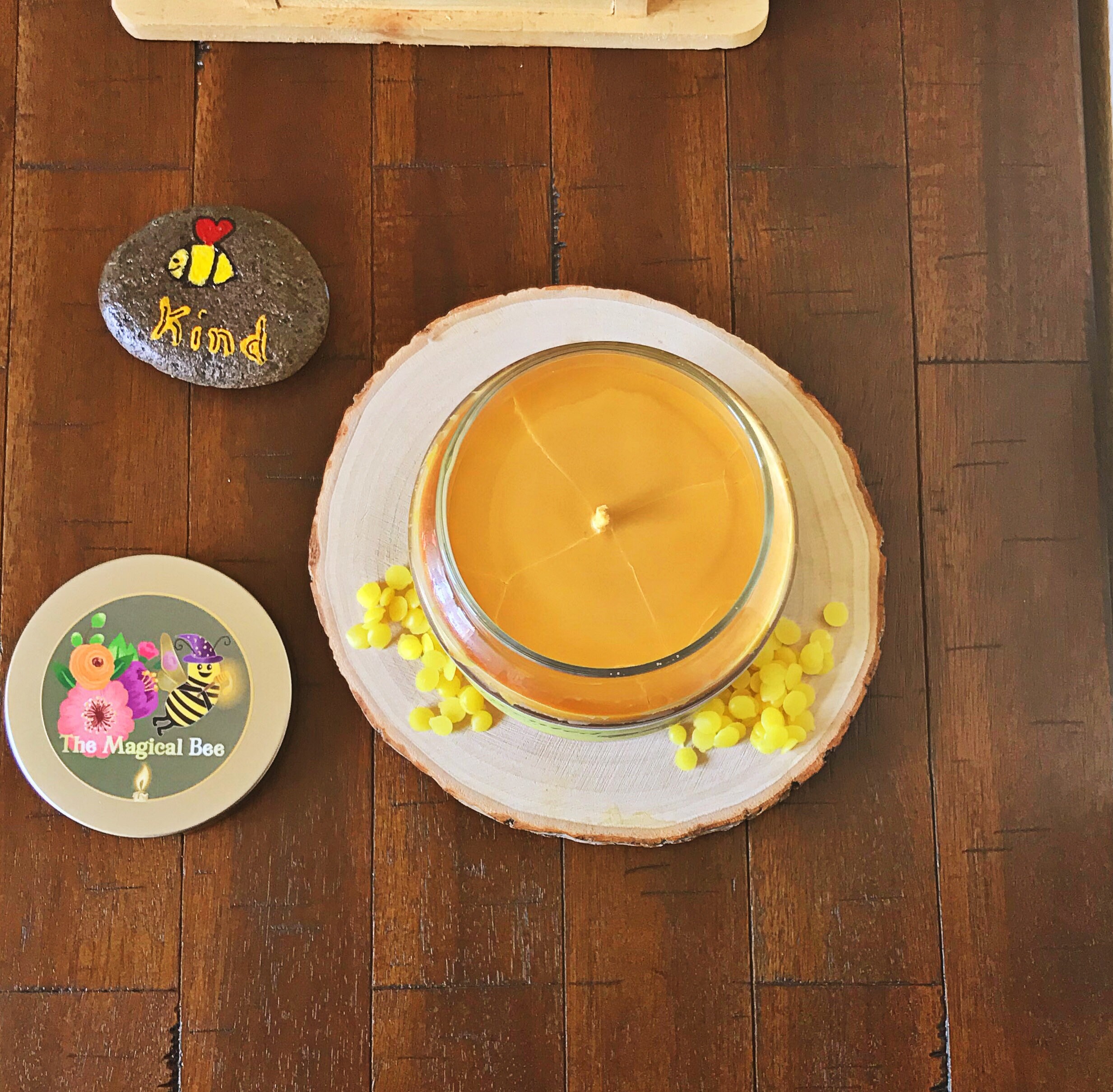 Unscented Beeswax Candle Coconut Wax Soy Wax Candle Etsy