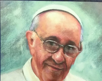Pope Francis Fine Art Print  “Hope, Peace & Reconciliation” –Signed and Numbered Limited Edition