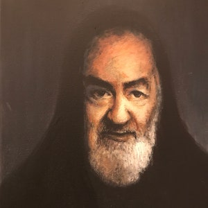 Padre Pio Fine Art Print: Signed & Numbered Portrait