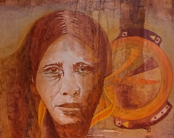 Encuentro (pintura original)