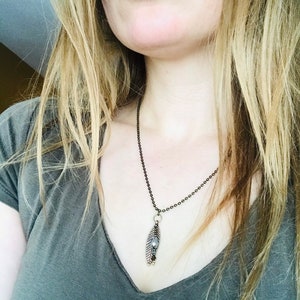 Free Spirit Feather .*• Necklace