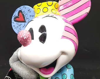 Britto Disney Minnie Maus Pop Art Büste Figur