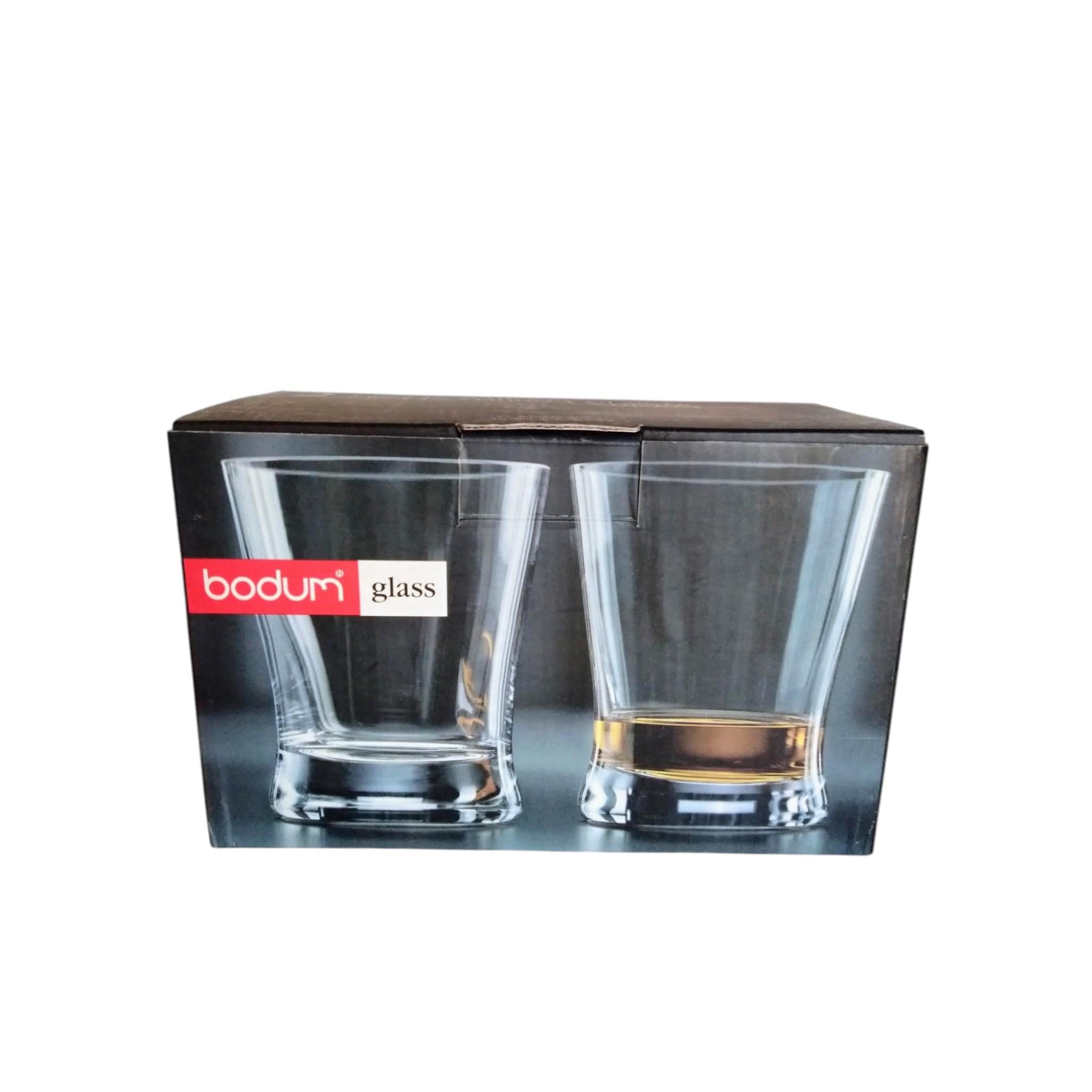 Lot De 6 Verres à Thé BODUM Bistro Avec Dessous En Liège – Design Danois