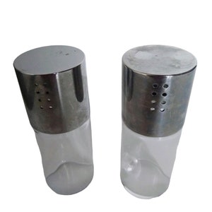 Alessi Italian Design Vintage Salt Pepper Shakers