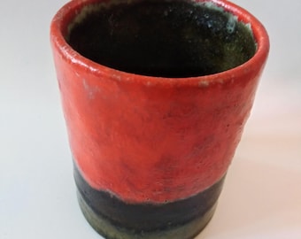 Bruno Gambone Kleine Vintage Italienische Keramik Vase