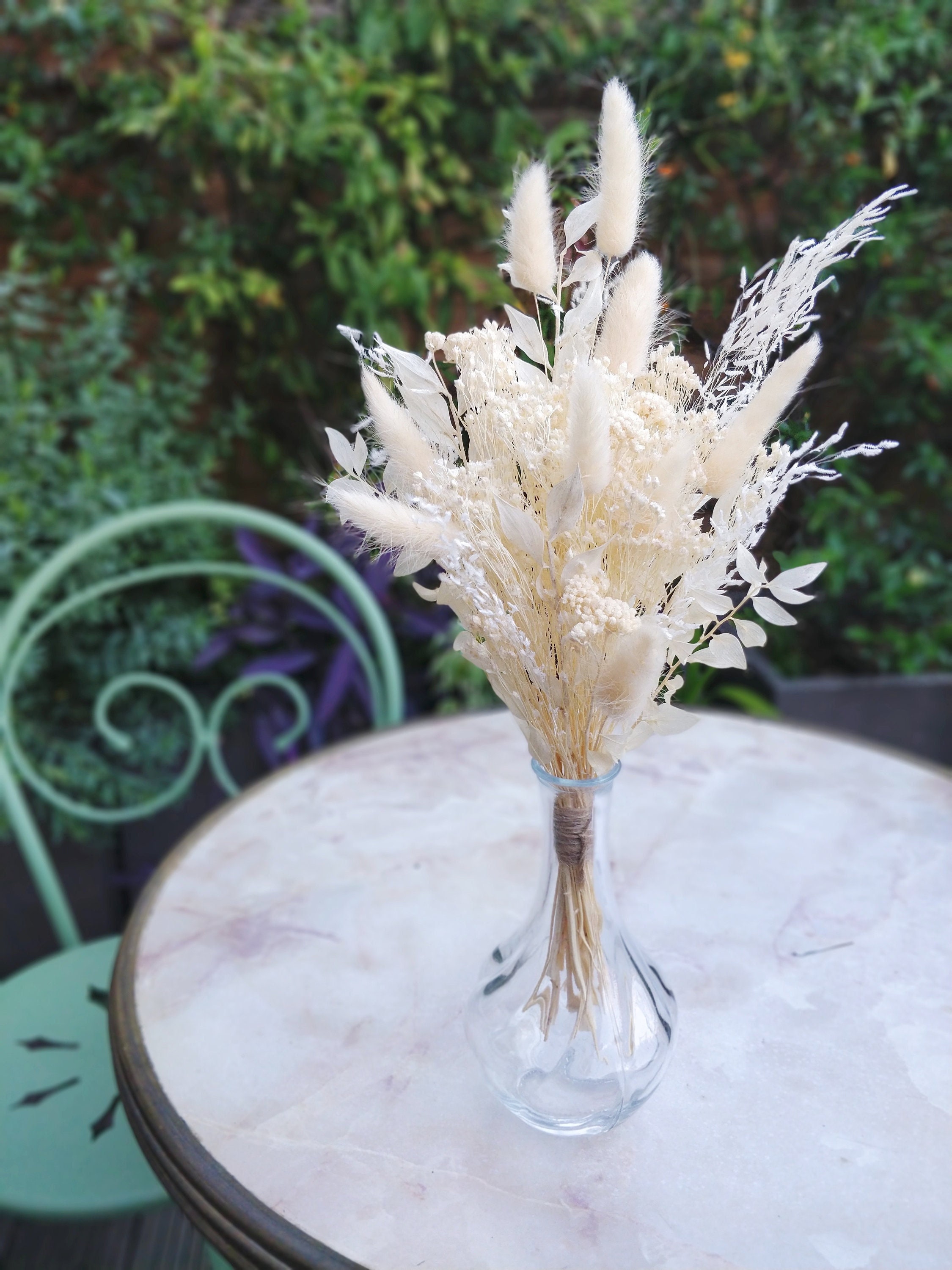 Bouquet Small - Fleurs Séchées Composition Florale Bohème, Bouquet Art Floral, Décoration d'intérieu