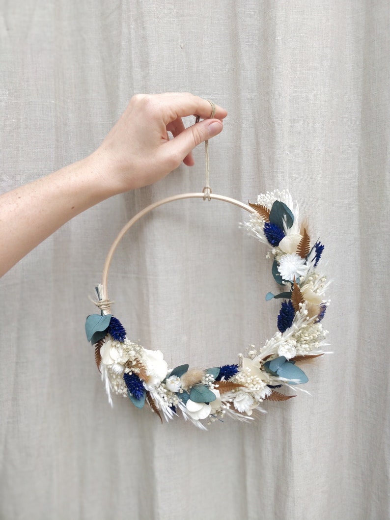 DIY : une couronne de fleurs séchées - Lili in wonderland