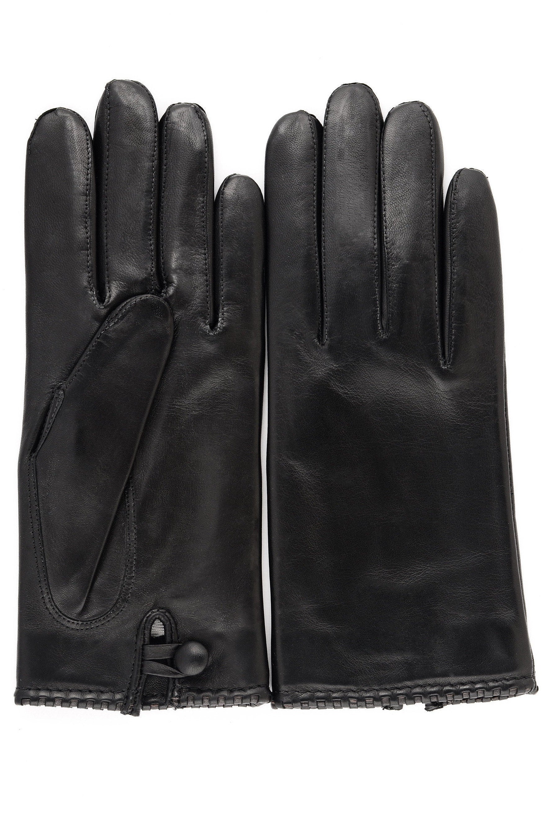 gloves with a bow