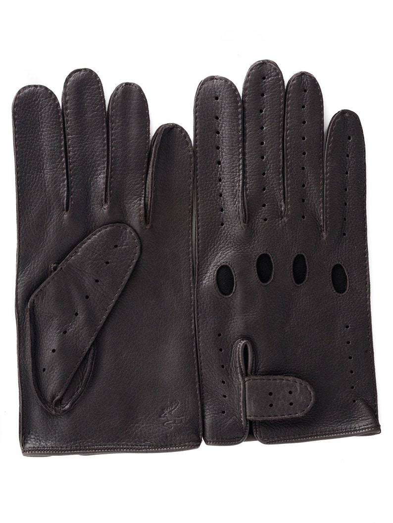 Leather driving gloves for men/leather gloves/drivegiftmens Etsy
