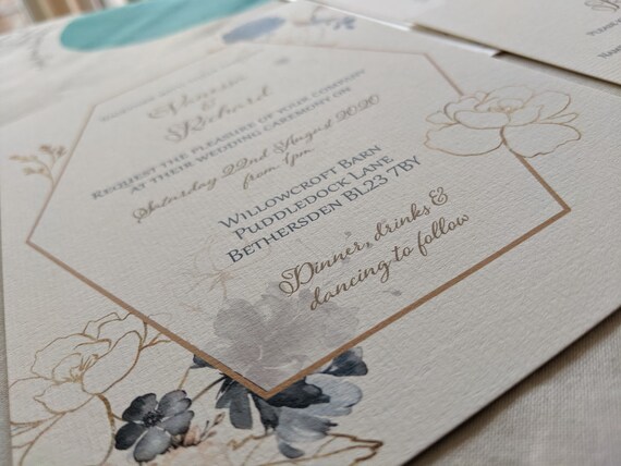 bespoke wedding invitations