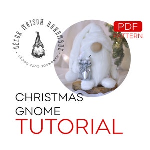 Pattern Pdf Scandinavian Christmas Gnome PDF Gnome Plush Sewing Pattern ...