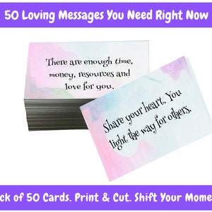Afirmaciones positivas, palabras de aliento, envoltorios para regalos, tarjetas de autoestima, mensajes del alma, mensajes de amor