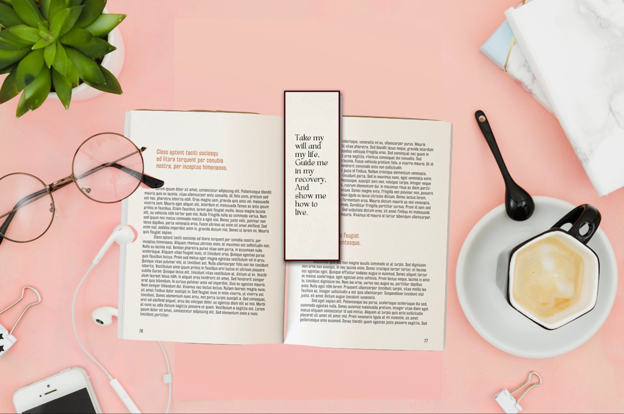 Bookmark Set Digital Bookmark Recovery Bookmark - Etsy