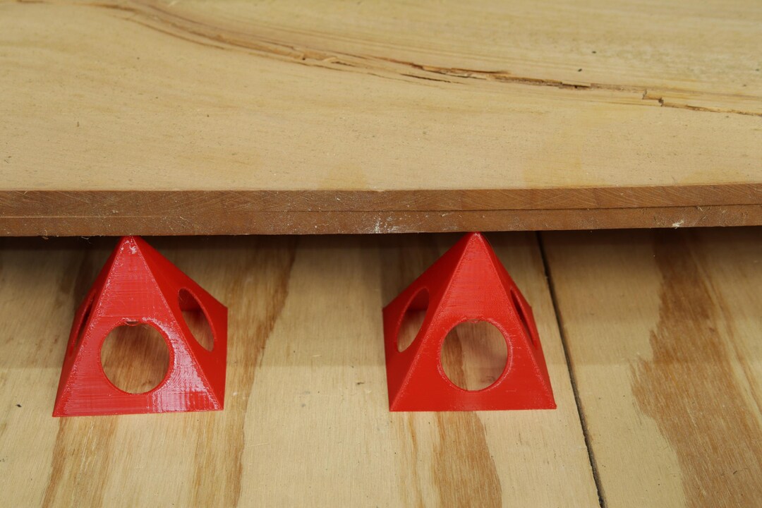 Set of 4 TPU Painters Pyramids | Red | 4 Hole Base | 3D Printed in USA ...