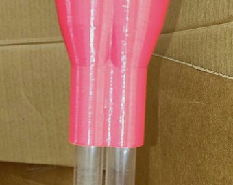 Lee LoadMaster brass feeder tube funnel - Red PLA Plus