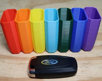 3D Printed PLA+ Key Fob Sleeve for Ford Bronco Explorer Superduty, Protective Cover