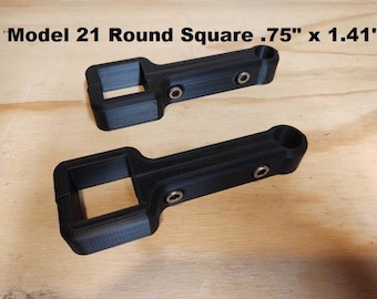 Tiki Torch Deck Railing Mount – Trex Composite Baluster Clamp | 3/4" Pole | Black ABS | No-Damage Install | Made in USA