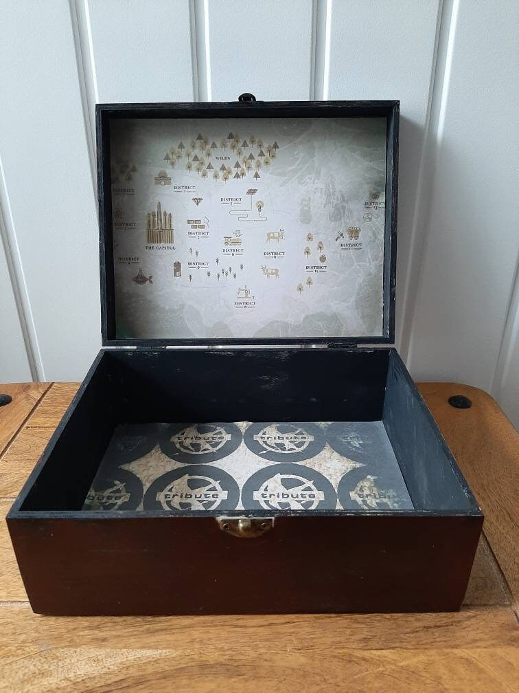 Hunger Games storage box Etsy