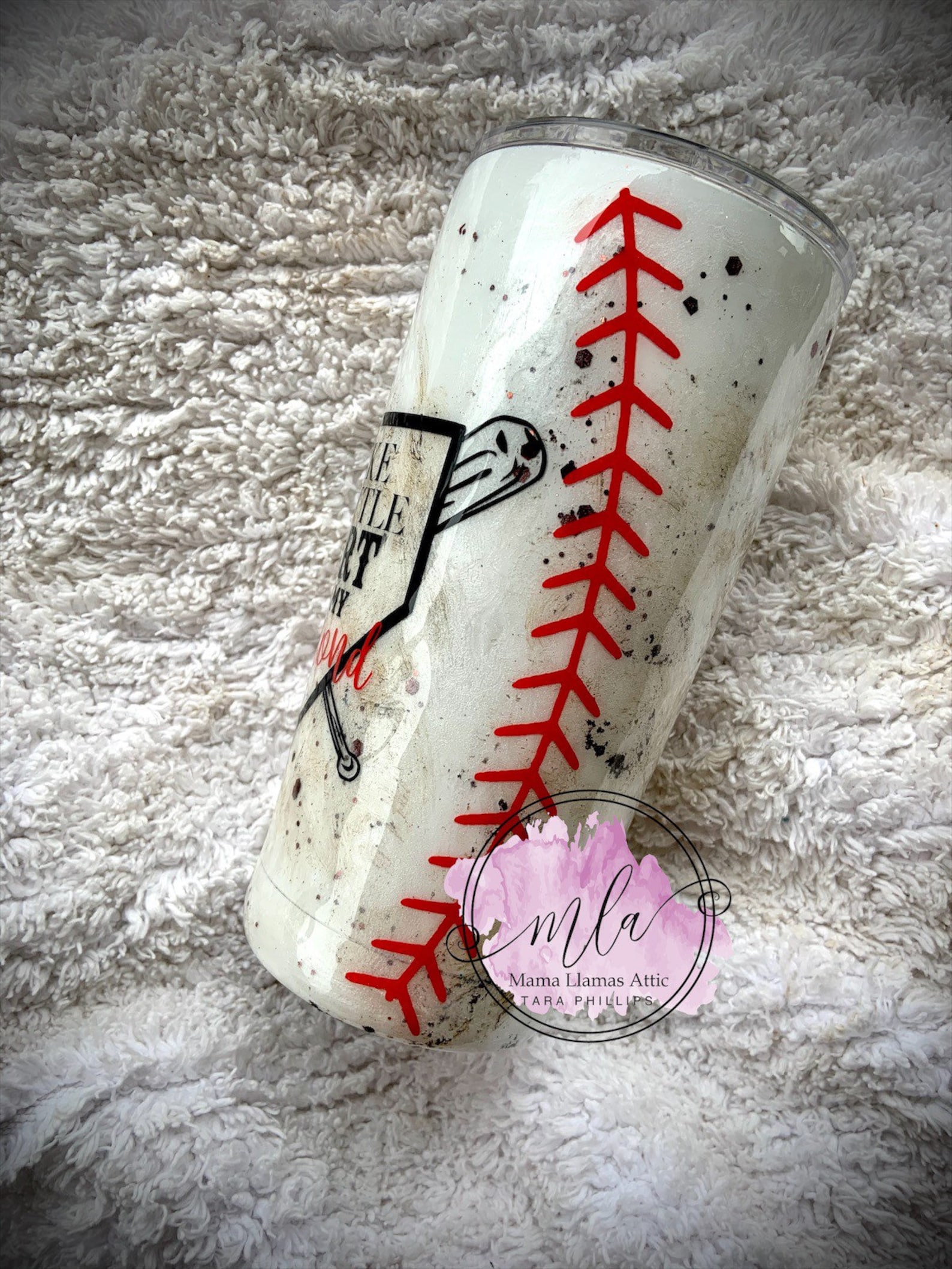 Baseball Softball Tumbler Dirt on My Diamond Sports Etsy