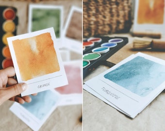 15 Tarjetas de Colores - Tarjetas Montessori