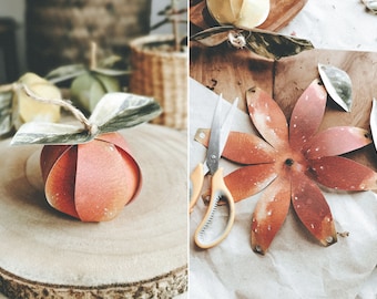 Paper Apple Craft for Kids