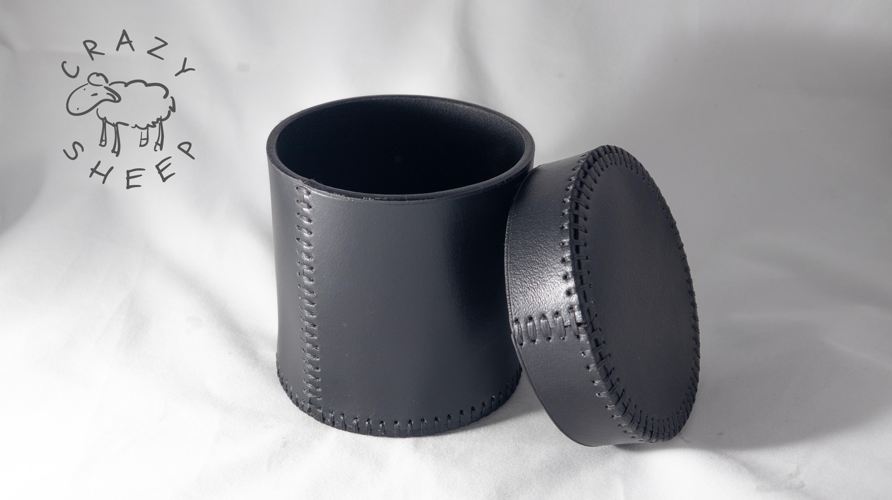 Lovely box made of genuine leather. Etsy