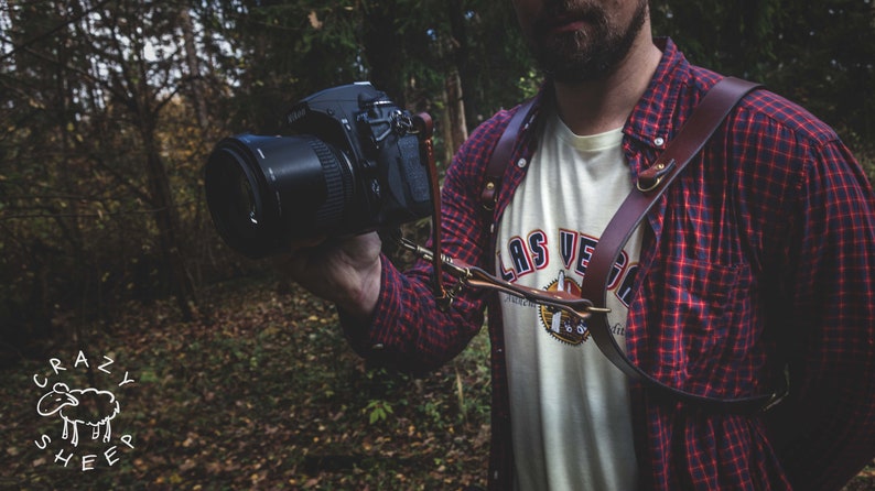 Multicamera photographer Strap pattern Comfortable shoulder strap to relieve neck strain Easy to do at home For your best shots.