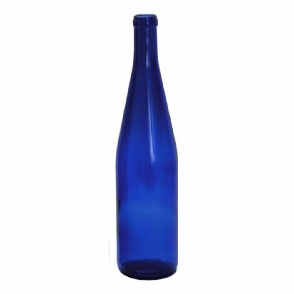 12 Cobalt Blue Wine Bottles California Hock Table Vase Wine Etsy