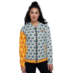 hip hop unisex bomber jacket by eskimojo