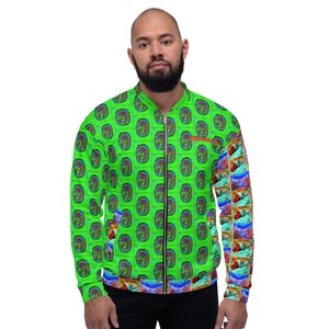 hip hop unisex bomber jacket by eskimojo