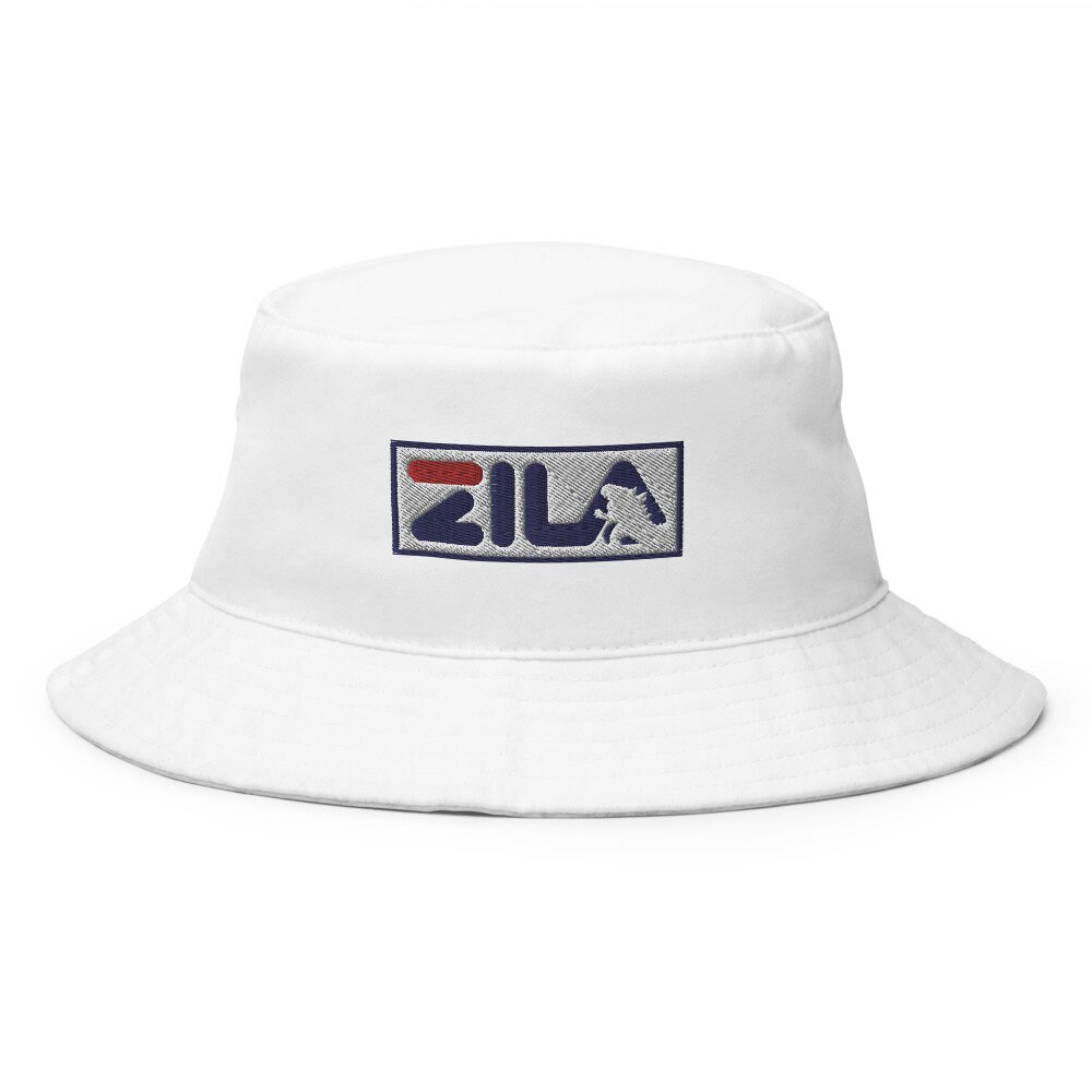 Godzilla Fila Bucket Hat by EskimojoCreations
