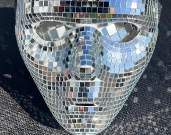 Maschera da discoteca per il viso Masquerade Festival. FATTA A MANO da DISCO2DISCO - altri colori disponibili