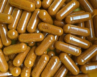 Organic Turmeric and Cayenne Pepper, Vegan, Kosher, Halal Capsule, Joints and Muscle