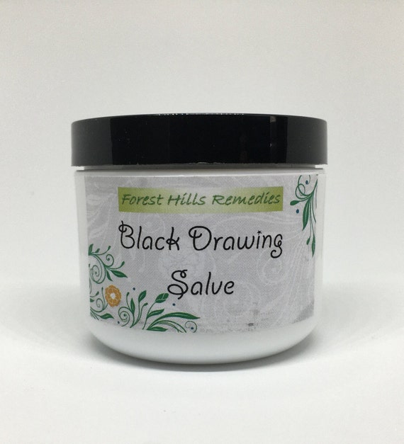 Black Drawing Salve Traditional Amish Formula Splinters Etsy