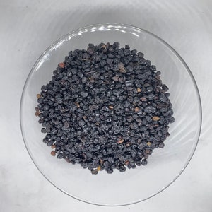 Black Elderberry, European Sambucus nigra, Herbal Tea, Organic Dried Fruits, 4, 8, 16 and 16 oz Bags