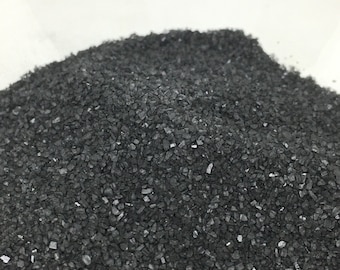 Lava Salt, Black Hawaiian, Bath and Spa, Fine Grain, 4-16 Ounces