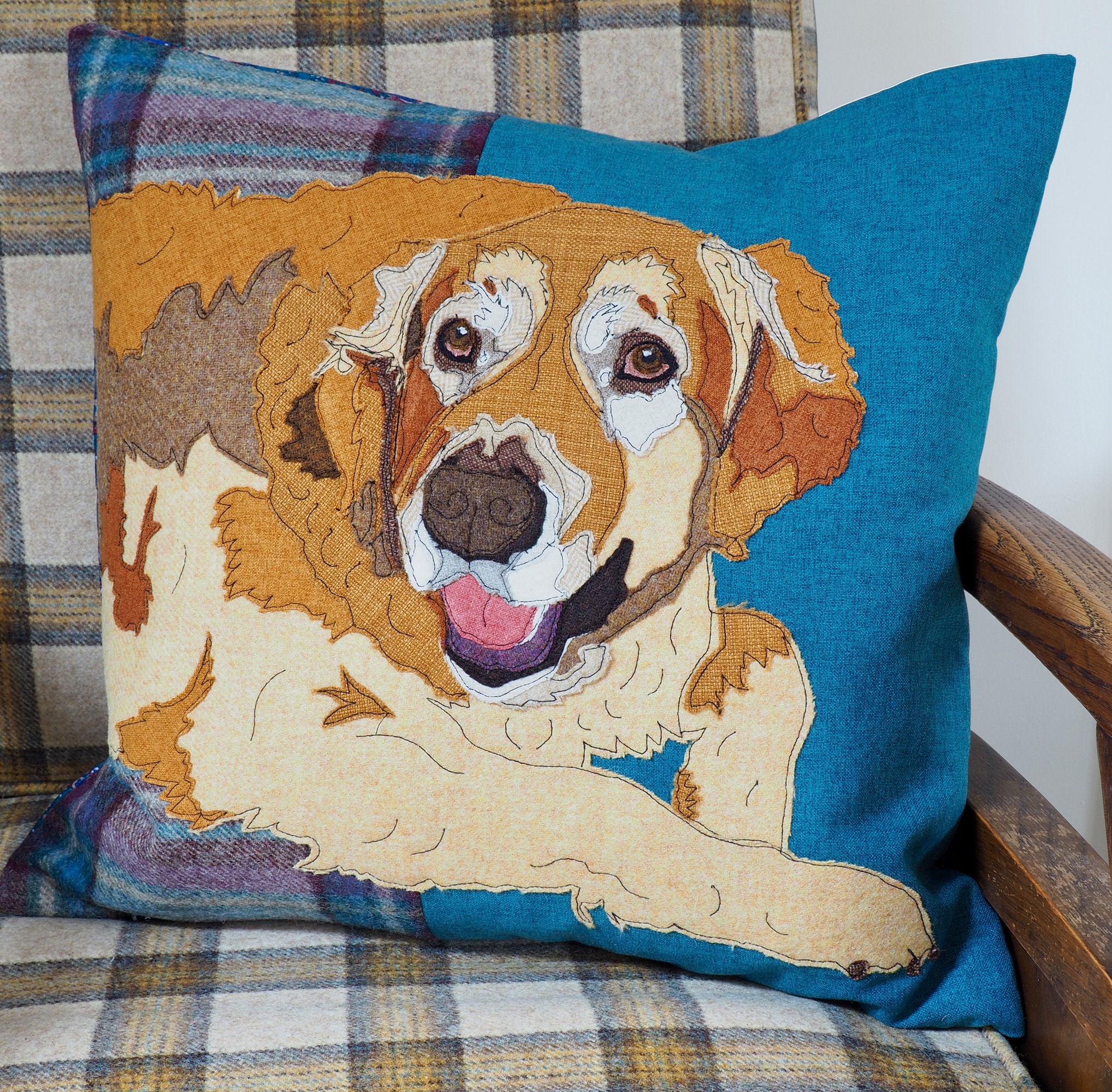Pet Remembrance Cushion Pet Portrait Cushion Pet Memorial Etsy UK