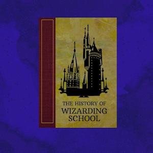 History of Wizarding School Book Wizard A5 | Text Book for Wizarding School | Fully Readable Wizarding History book