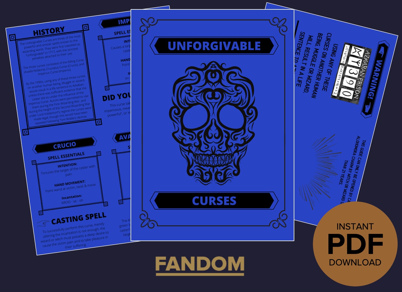 Unforgivable Spell - Etsy
