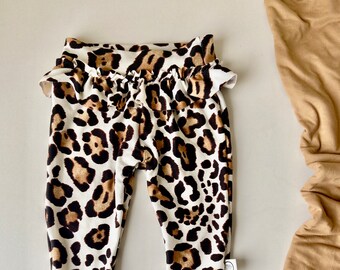 baby leopard pants