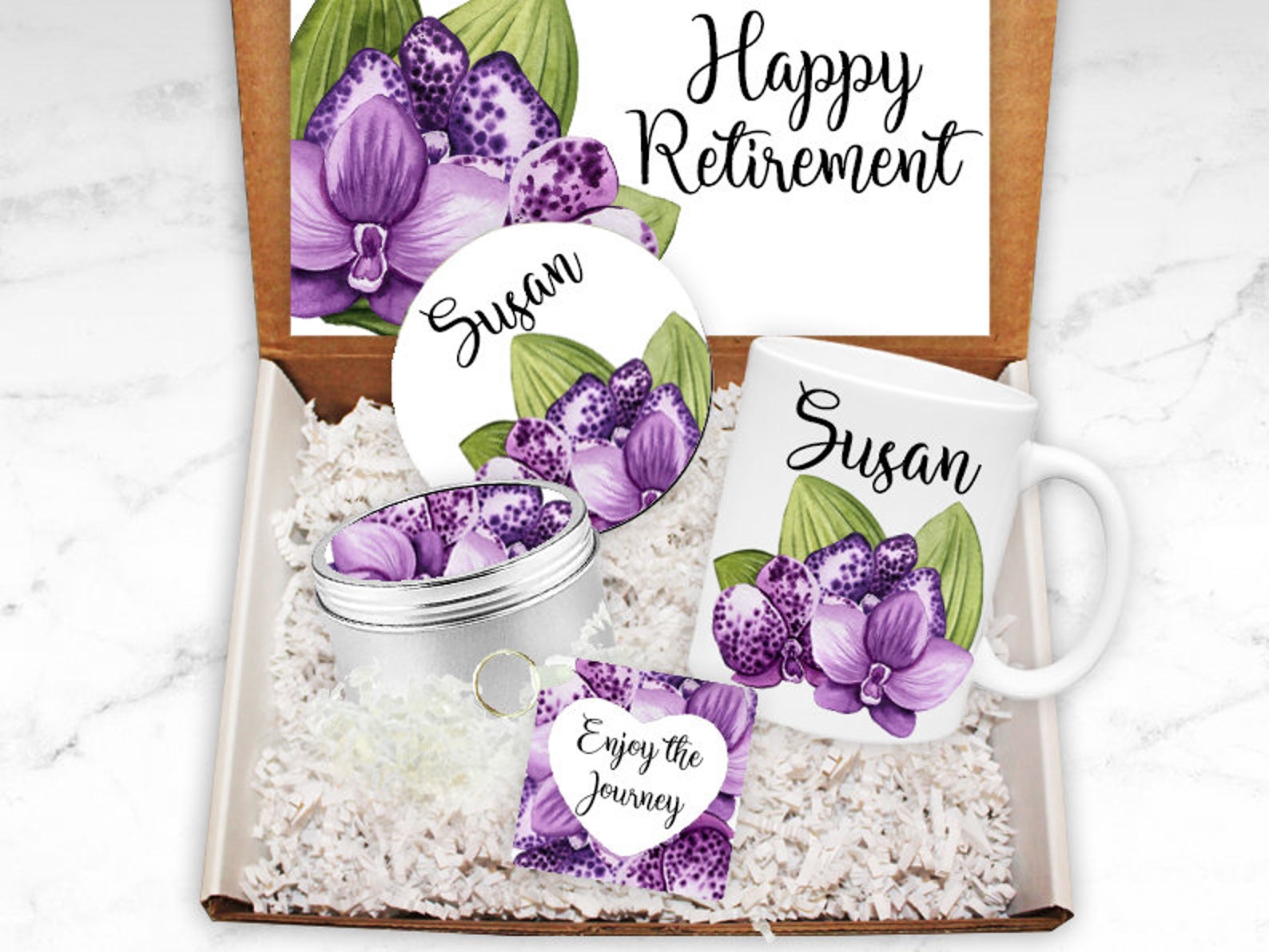 Retirement Gifts Personalized Retirement Gift Basket Etsy