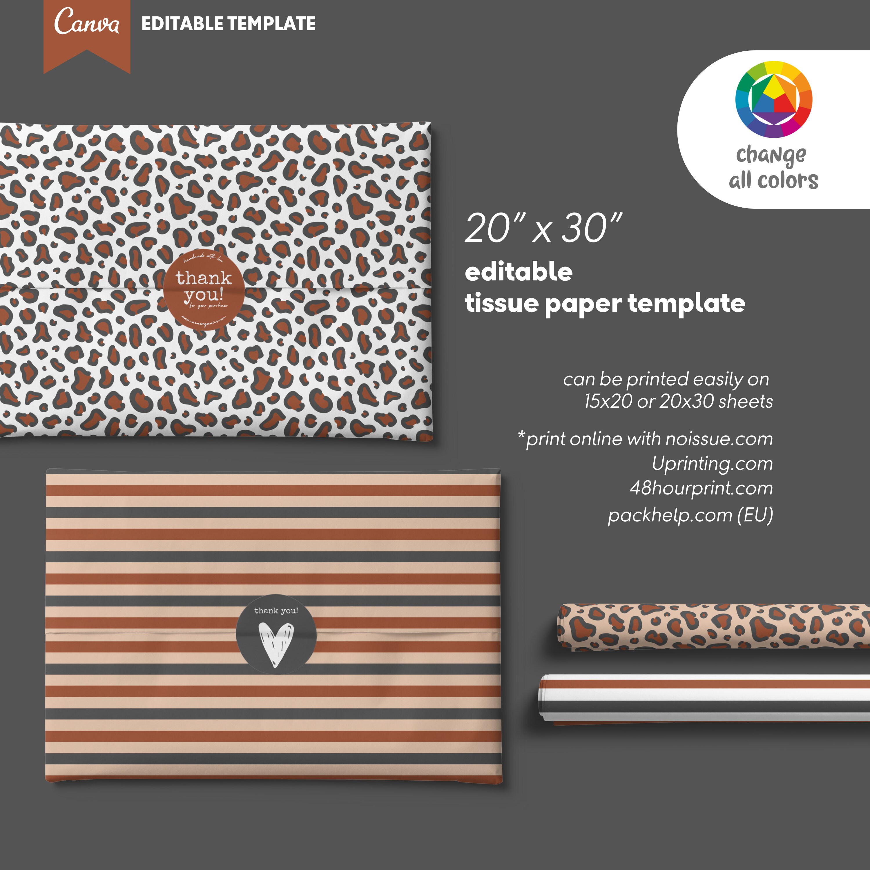 Editable Branded Packaging Template Packaging Templates for - Etsy
